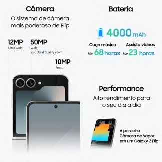 📱 Celular Plegable Flip 5G Desbloqueado Reacondicionado Grado Aceptable, 12GB RAM + 512GB, Pantalla 6.7", Cámara Dual, Selfie 50MP, IA Integrada