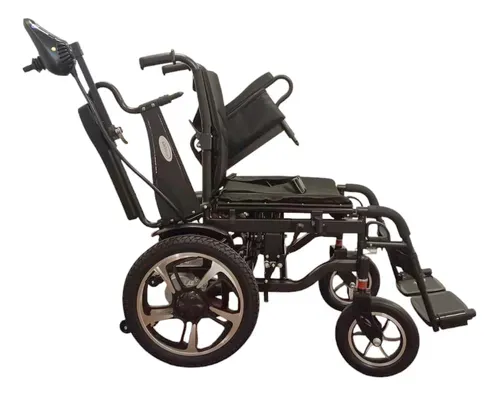 Silla De Ruedas Eléctrica Todo Terreno Ligera Plegable Lujo