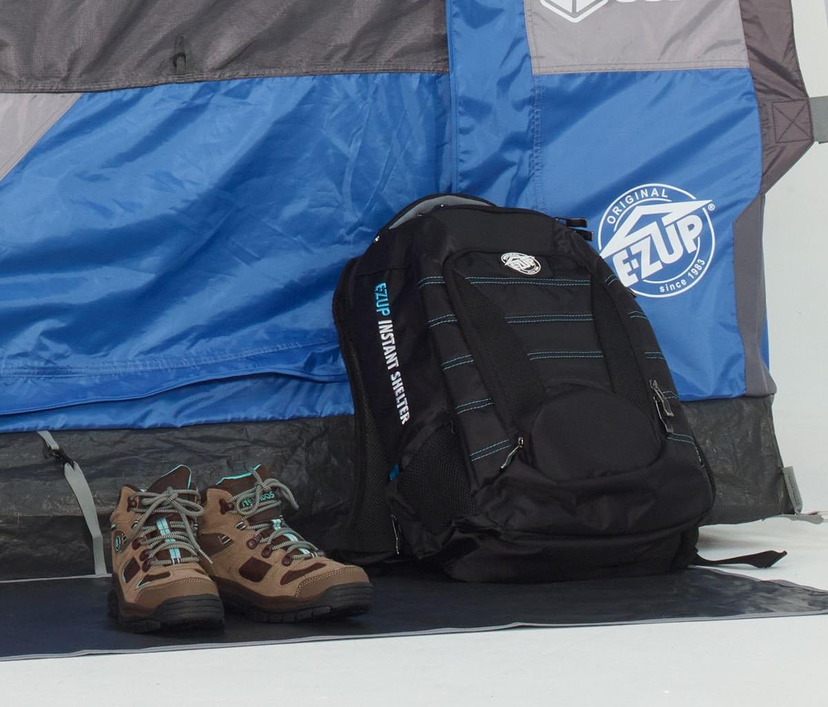 E-Z UP Inc Camping Cube 6.4 Tienda de campaña para Exteriores, Punch