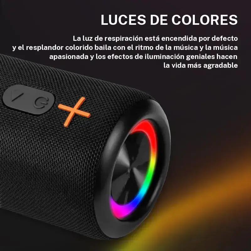 Altavoz Bluetooth EOWULFROST, sistema de sonido inalámbrico 2 en 1, alta potencia de 20 W, 24 horas de autonomía, ideal para uso en interiores y exteriores.