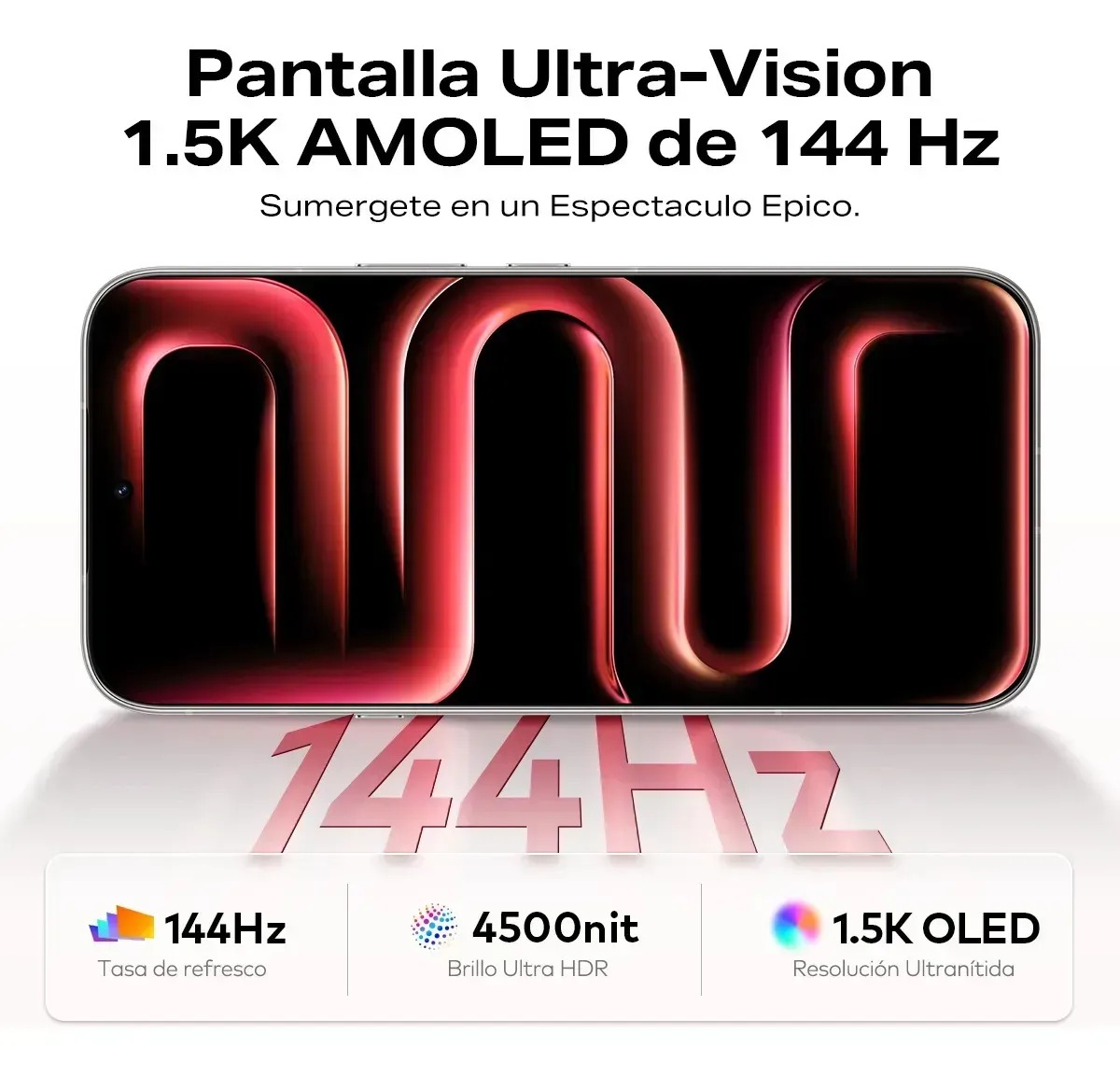 Infinix Note 60 Pro 5G | 8GB+256GB | Moka Snapdragon 7s Gen 4  | 6000 mah 90 W Carga Superrápida 30 W Inalámbrico  | 6.78'' Amoled 1.5K 144 Hz Active Matrix | Marrón 