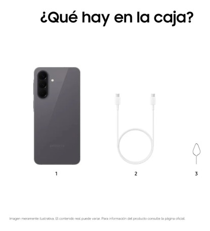 eléfono celular Samsung Galaxy A57 5G 256gb, 8gb Ram, características Ai gris oscuro