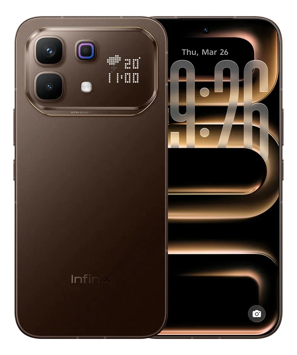 Infinix Note 60 Pro 5G | 8GB+256GB | Moka Snapdragon 7s Gen 4  | 6000 mah 90 W Carga Superrápida 30 W Inalámbrico  | 6.78'' Amoled 1.5K 144 Hz Active Matrix | Marrón 