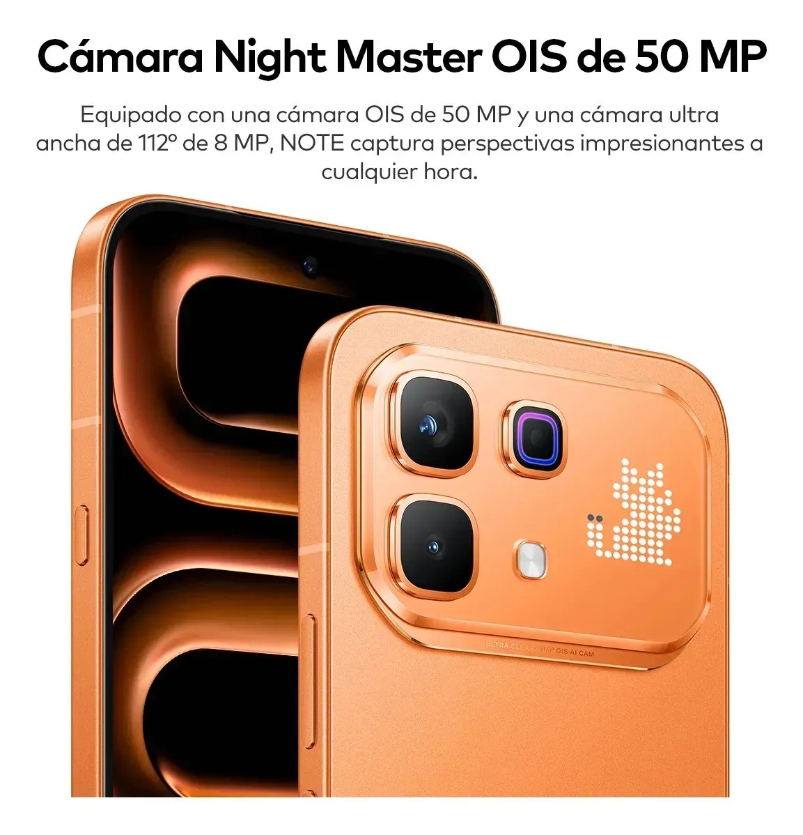Infinix Note 60 Pro 5G | 8GB+256GB | Moka Snapdragon 7s Gen 4  | 6000 mah 90 W Carga Superrápida 30 W Inalámbrico  | 6.78'' Amoled 1.5K 144 Hz Active Matrix | Marrón 