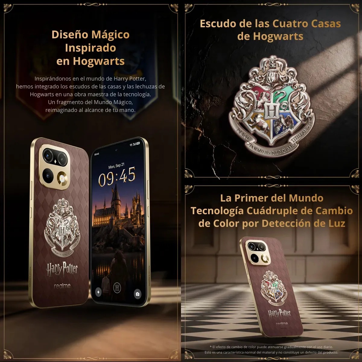 Celular realme 16 Pro 5G 12GB 256GB Edición Harry Potter
