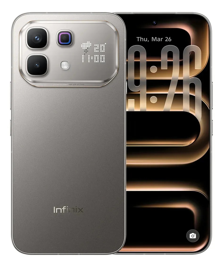 Infinix Note 60 Pro 5G | 8GB+256GB | Moka Snapdragon 7s Gen 4  | 6000 mah 90 W Carga Superrápida 30 W Inalámbrico  | 6.78'' Amoled 1.5K 144 Hz Active Matrix | Marrón 