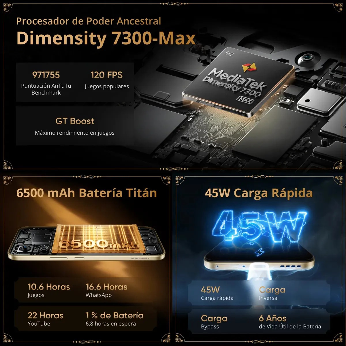 Celular realme 16 Pro 5G 12GB 256GB Edición Harry Potter