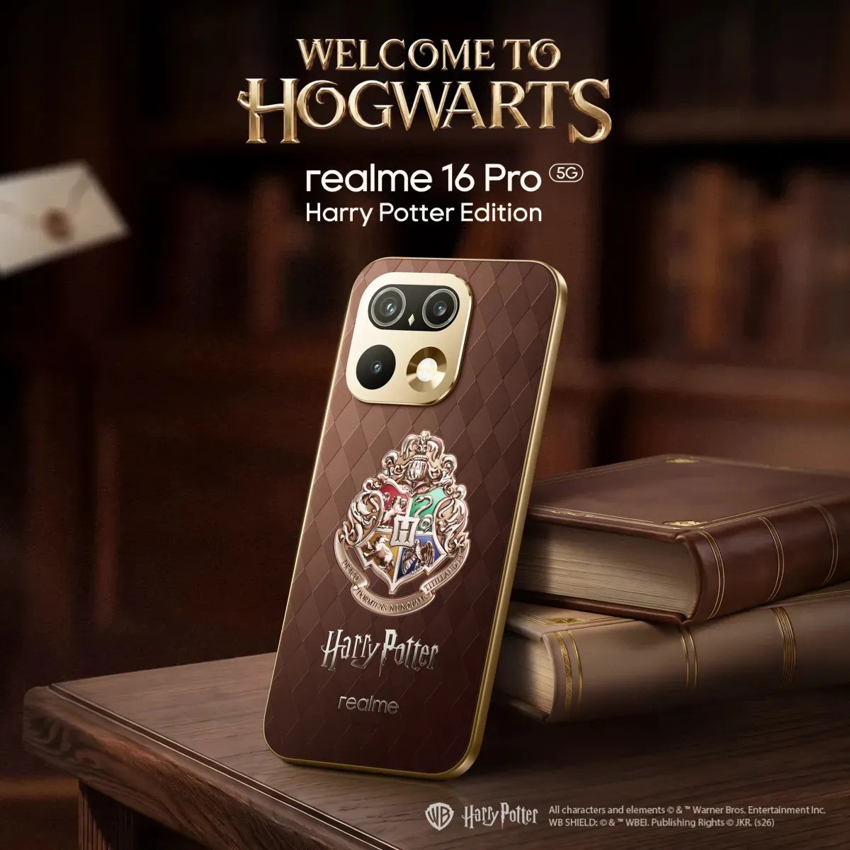 Celular realme 16 Pro 5G 12GB 256GB Edición Harry Potter