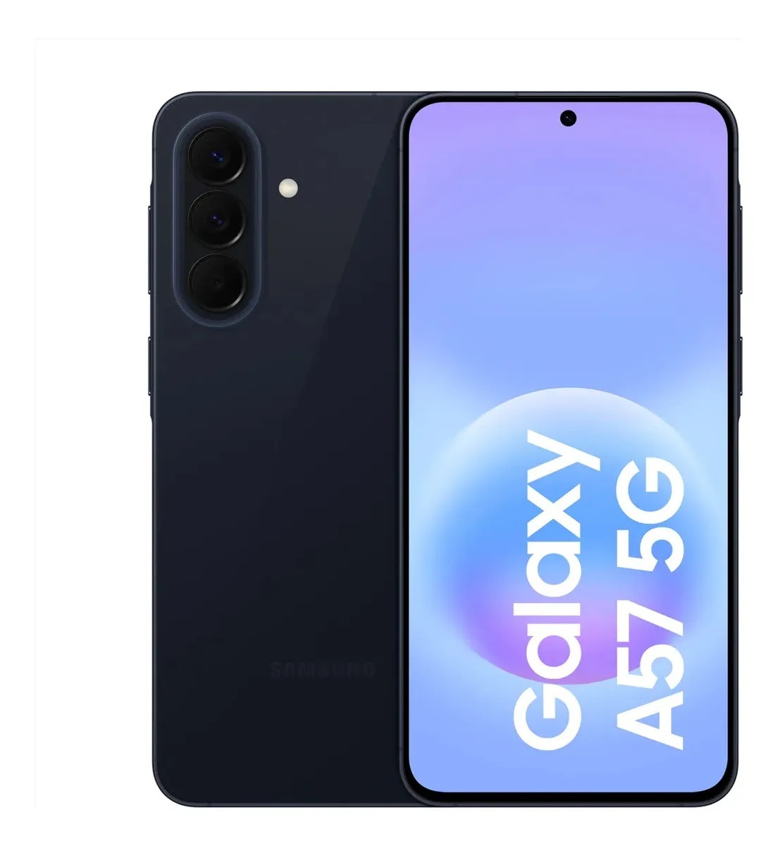 eléfono celular Samsung Galaxy A57 5G 256gb, 8gb Ram, características Ai gris oscuro