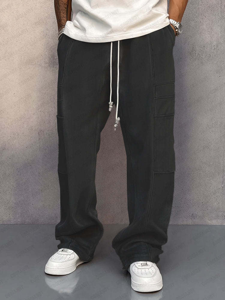 Stylish Comfort Loose Fit Suede Pants