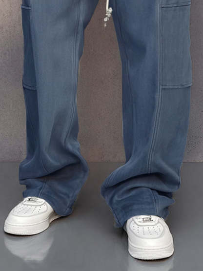 Stylish Comfort Loose Fit Suede Pants