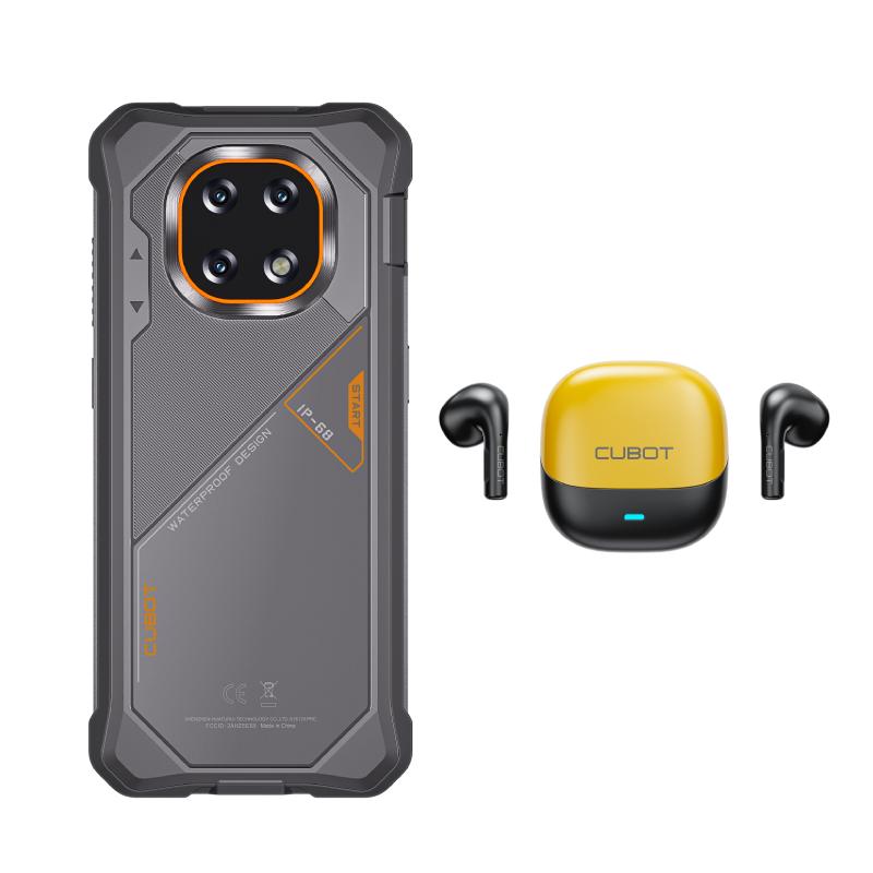 CUBOT Kingkong ES 5 Robusto Dual Sim 128 Gb Amarillo 6 Gb Ram (expandible Hasta 12 Gb) 7000mah Android 16 B