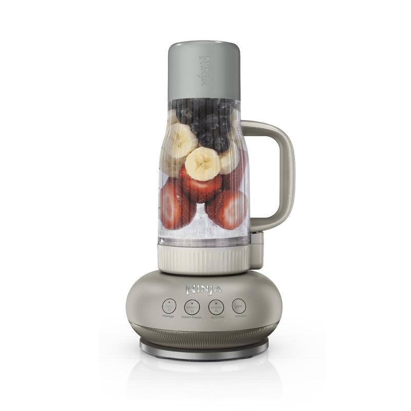 Licuadora Personal Ninja BlendBOSS con Vaso Portátil de 770 mL y Popote Removible, 1200 W, 3 Programas Auto-iQ
