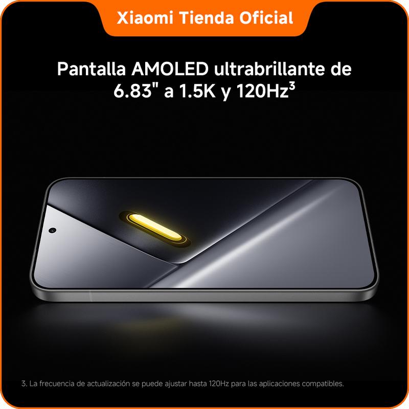 POCO X8 Pro Max | Con Regalo exclusivo | Procesador Dimensity 9500s | Calidad flagship con una sensación premium | Batería de 8500mAh (típ) con HyperCharge de 100W | Pantalla AMOLED ultrabrillante de 6.83" a 1.5K y 120Hz | Cámara Light Fusion 600 de 50MP 