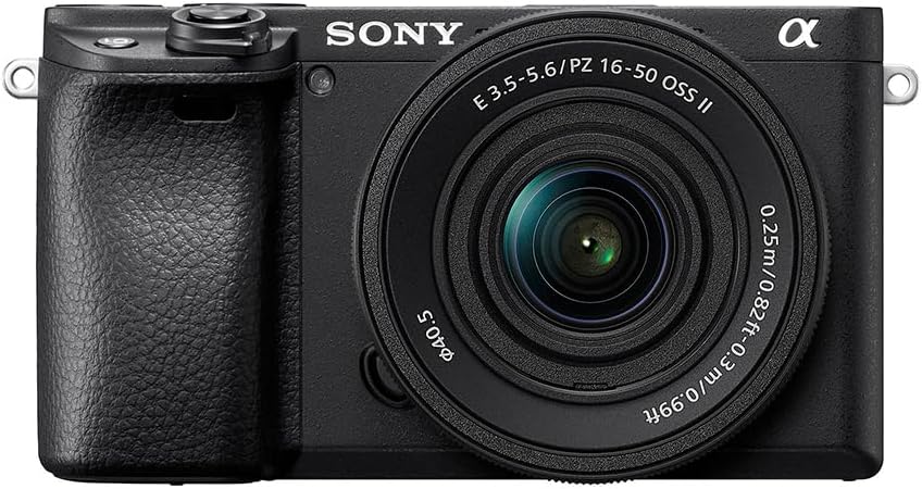 Sony Cámara Alpha 6400 APS-C con Nuevo Lente Zoom 16-50mm Versión 2 con autoenfoque más rápido, Ligero y silencioso