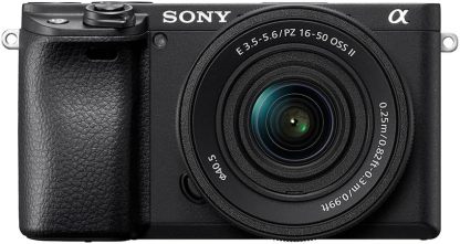 Sony Cámara Alpha 6400 APS-C con Nuevo Lente Zoom 16-50mm Versión 2 con autoenfoque más rápido, Ligero y silencioso