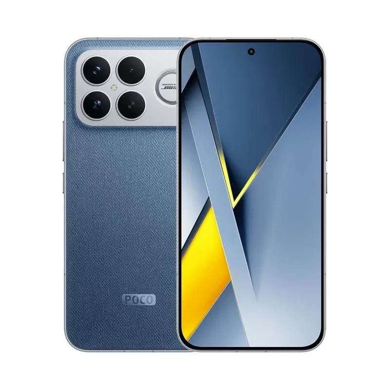 Poco F8 Ultra | Batería masiva de 6500 mAh | Sound by Bose | Cámara triple de 50 MP con OIS