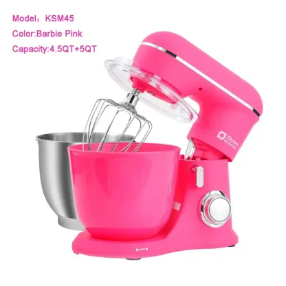 Batidora de pie, batidora eléctrica de cocina de 10 velocidades con cabezal inclinable y tazón de acero inoxidable; batidora para masas y repostería (pan, pasteles y galletas); regalo para la cocina.