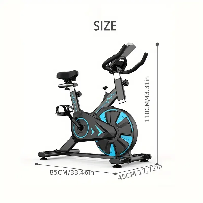 1pc Bicicleta Dinámica para el Hogar, Coche de Fitness, Adecuado para Deportes Aeróbicos, Entrenamiento Corporal, Sin Batería