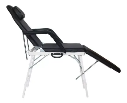 Silla Faciales Cama Camilla Sillon Spa Masaje Color Negro Urban Design AT17369