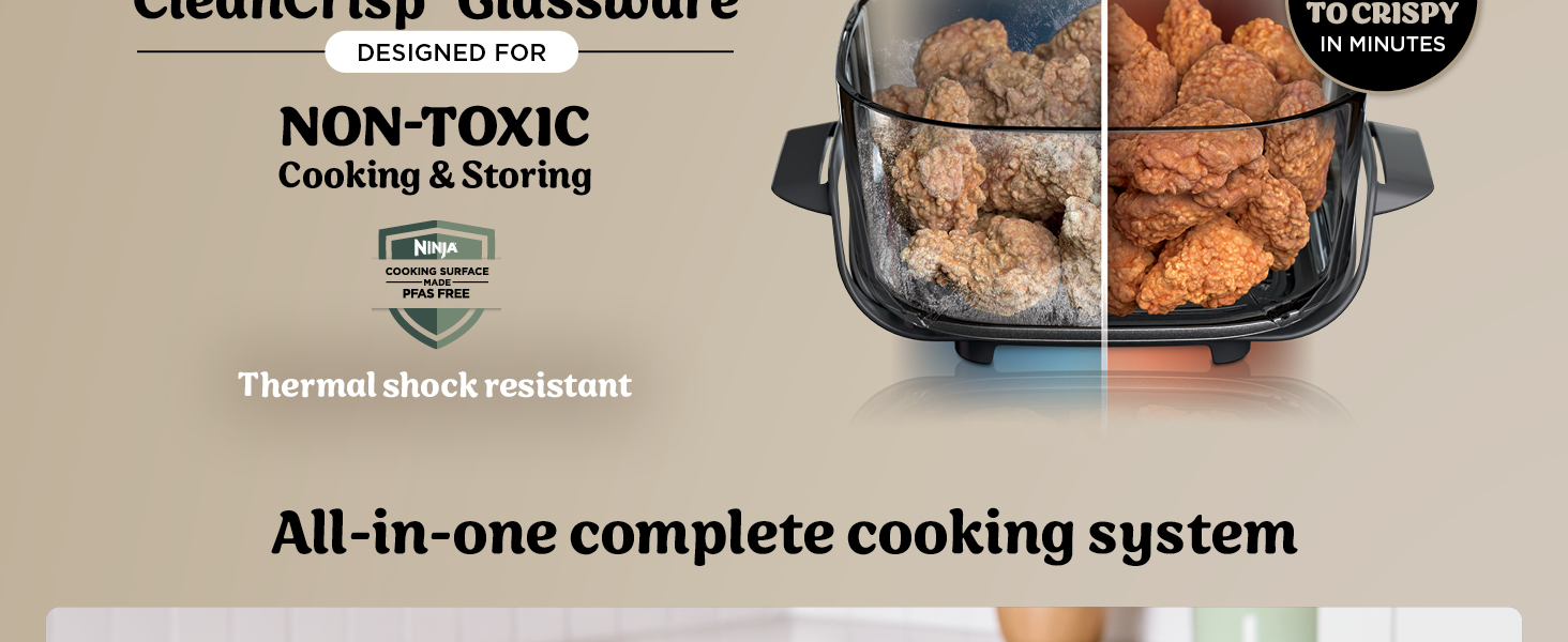 All-in-one complete cooking system