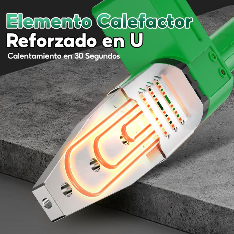 Máquina de fusión en Caliente 1600W PPR maquina de fusion en caliente de tuberia de agua Máquina de Soldadura de Tubería de Fusión en Caliente