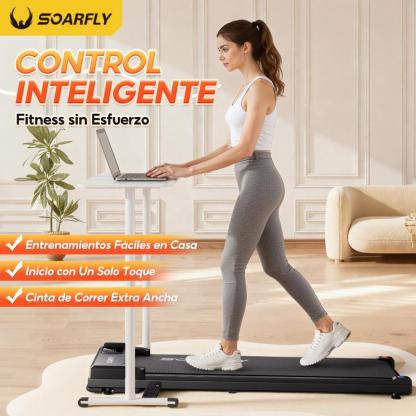 Caminadora Trotadora Eléctrica, Multi-velocidad, Quema Calorías Rápido, Diseño Plegable Compacto, Silenciosa, Carga 150 kg, Entrena en Casa/Oficina, Equipamiento deportivo interior y exterior