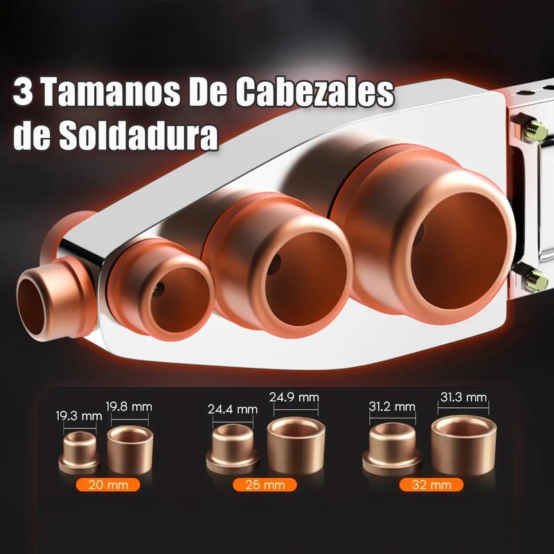 Máquina de fusión en Caliente 1600W PPR maquina de fusion en caliente de tuberia de agua Máquina de Soldadura de Tubería de Fusión en Caliente