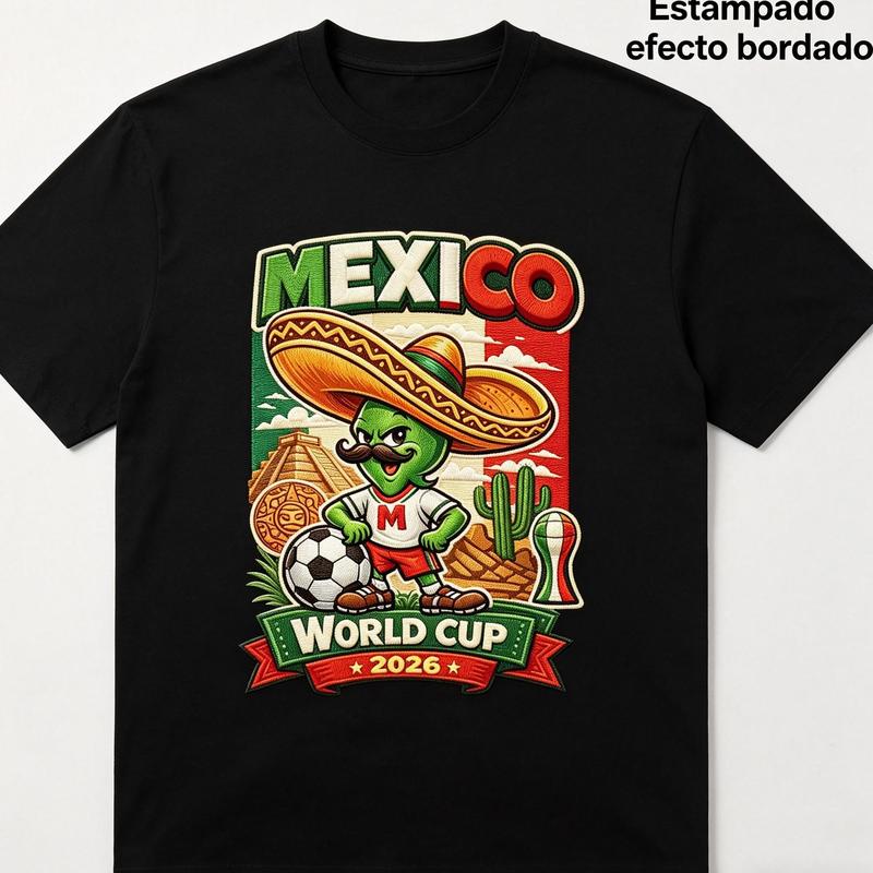 Conjunto de camisetas del Mundial de México 2026 (4 piezas)