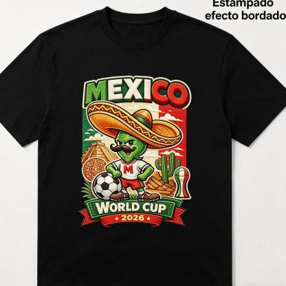 Conjunto de camisetas del Mundial de México 2026 (4 piezas)