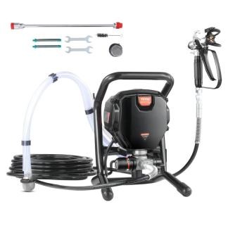Pulverizador de pintura sin aire con soporte, 3000 PSI, 750 W, para interiores y exteriores del hogar, muebles y vallas, pulverizador de pintura manual con manguera
