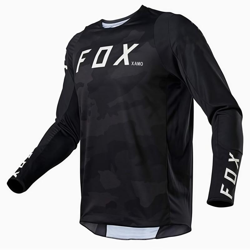 Paquete de 3: Maillot de ciclismo de manga larga, versátil y superventas; ideal para descenso, carreras todoterreno y una conducción de descenso transpirable.