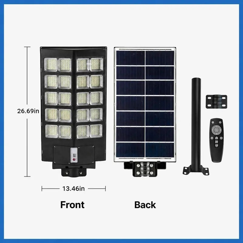 Kepeak Solar Street Light – 10W Outdoor Motion Sensor