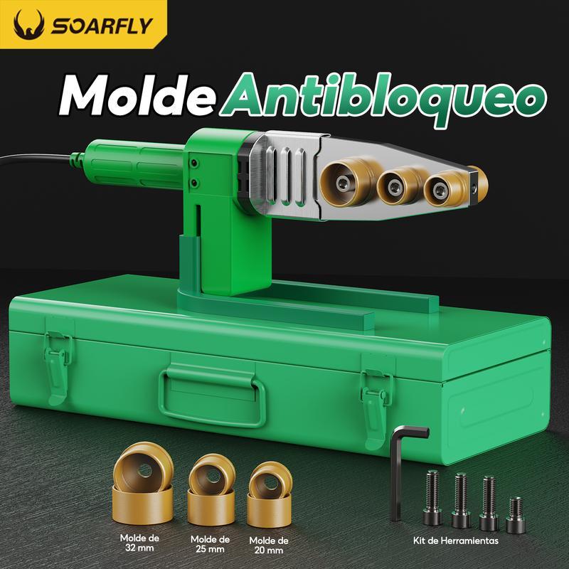 Máquina de fusión en Caliente 1600W PPR maquina de fusion en caliente de tuberia de agua Máquina de Soldadura de Tubería de Fusión en Caliente