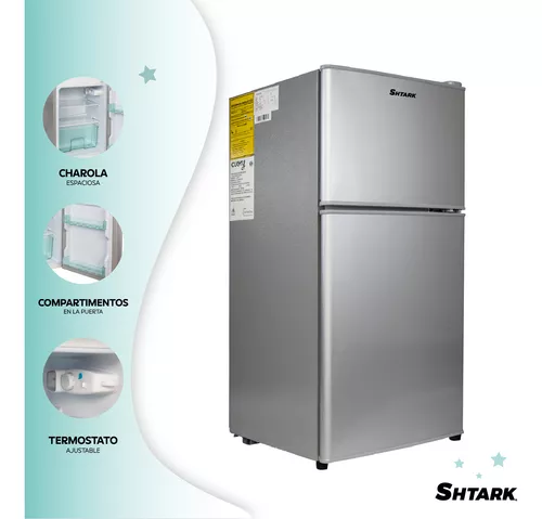 Frigobar Refrigerador Con Freezer Cuory 86l 2 Puertas 3 Pies