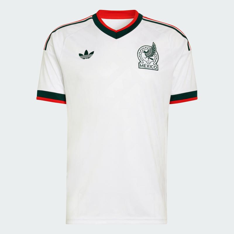 Paquete de 3 piezas：Jersey adidas para Hombre Visitante Selección Nacional de México 26 Blanco