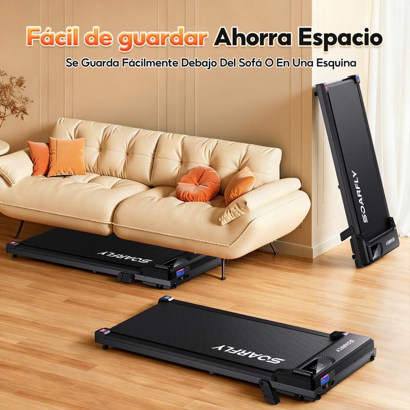 Caminadora Trotadora Eléctrica, Multi-velocidad, Quema Calorías Rápido, Diseño Plegable Compacto, Silenciosa, Carga 150 kg, Entrena en Casa/Oficina, Equipamiento deportivo interior y exterior