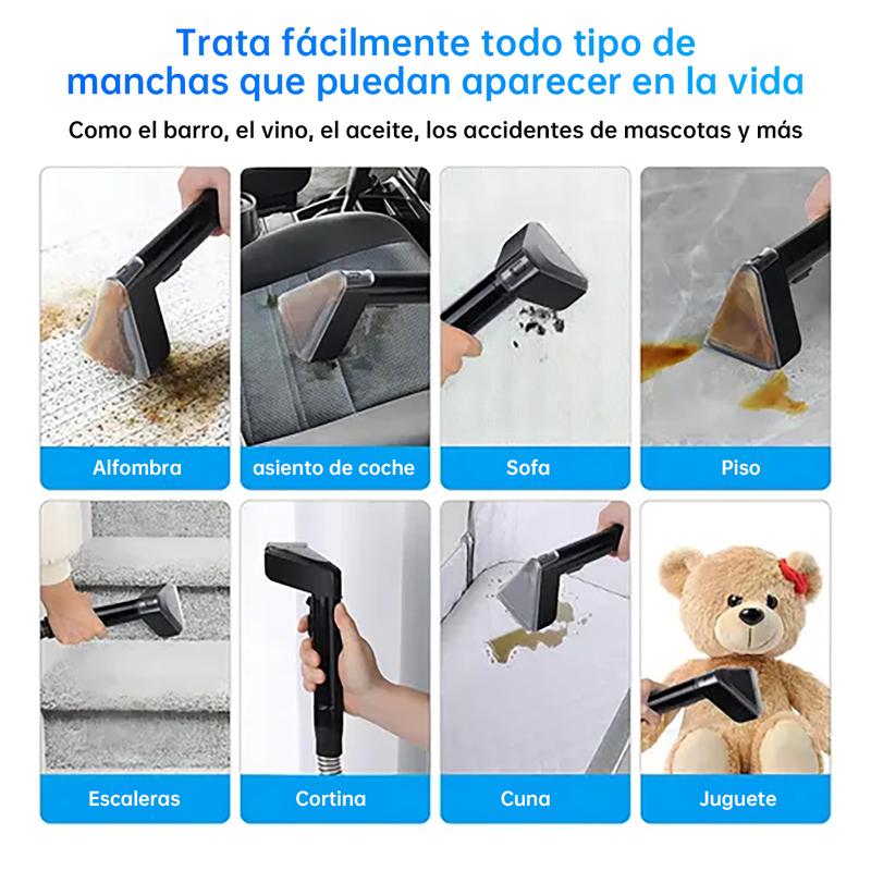 Aspiradora Lavadora Portátil para Alfombras 2L 110V