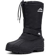 ALEADER - Botas de nieve impermeables aisladas para hombre