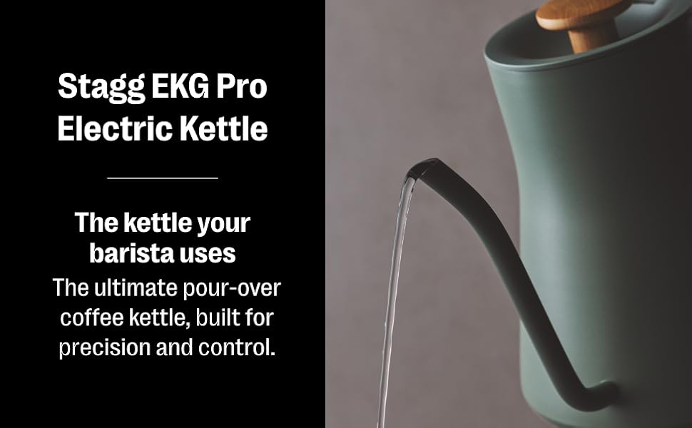 Fellow, Stagg, Electric Kettle, Temp Control, Pour Over, Coffee Lovers, Tea Lovers, Kettle, Pro