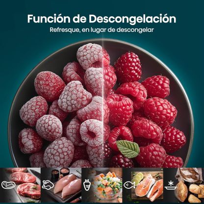 Horno de Microondas Hisense, 1.1 Pies Cúbicos, 10 Niveles de Potencia, Color Gris, Modelo HMMG3010SMG