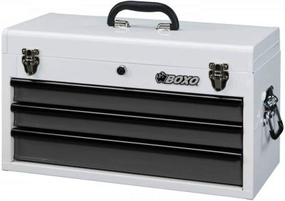 Boxo USA Heavy Duty 185 piezas métricas y SAE juego de herramientas con 3 cajones caja de transporte-herramienta
