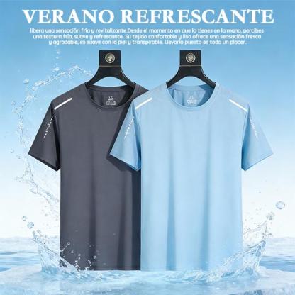 Camisetas de hombre de secado rápido Pack de 5 ranspirable y ligera