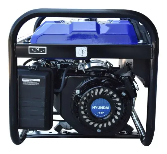 Generador Gasolina Bifásico Portatil 3.0 Kw Hhy3000 Hyundai
