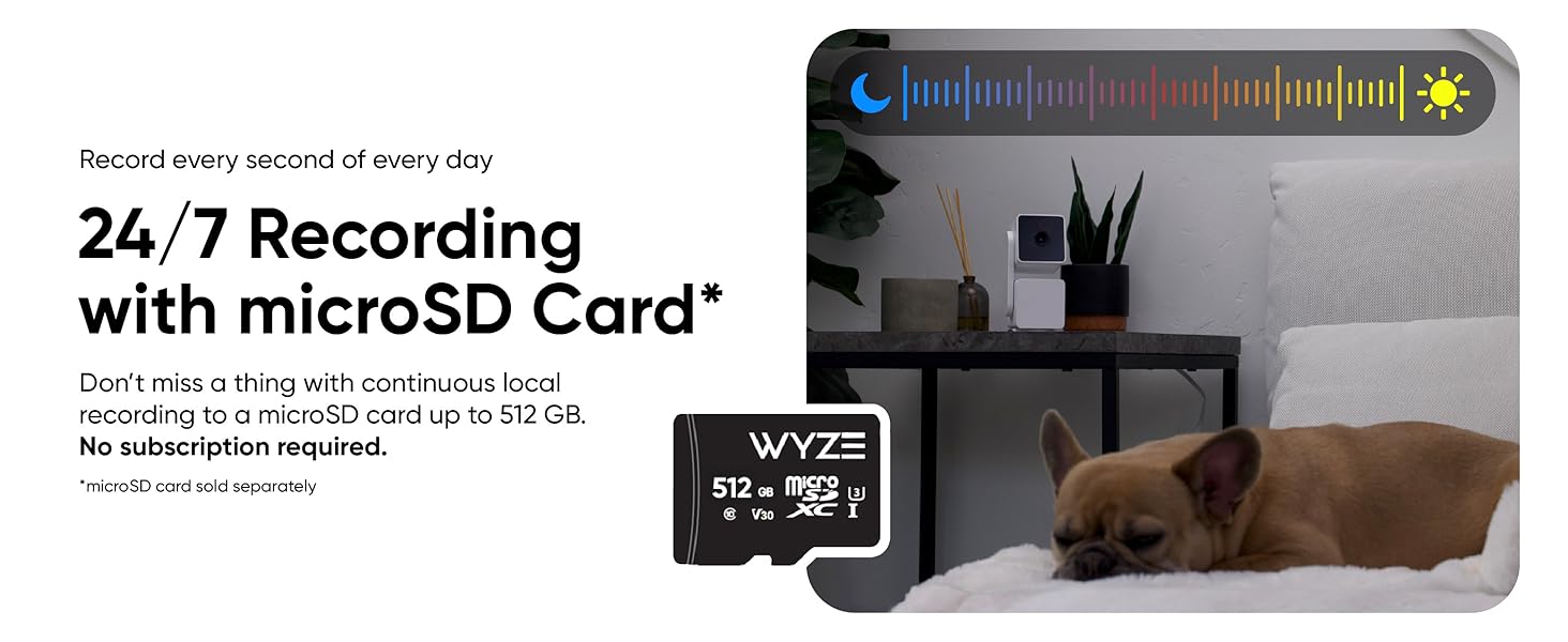 Wyze Cam Pan v3 microSD