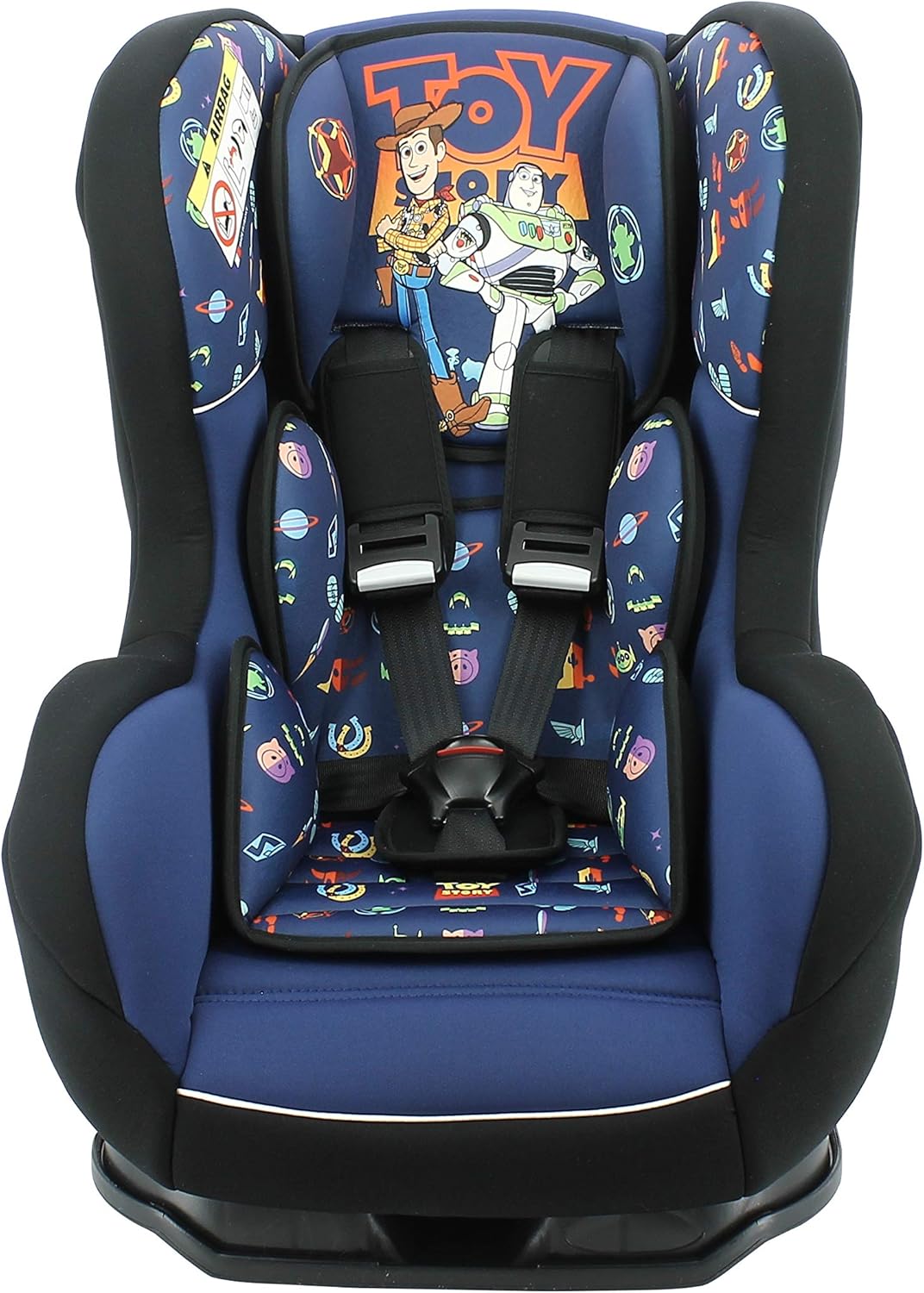 Disney - COSMO Autoasiento Grupo 0/1/2 (0-25Kg) - Made in France - Respaldo de carretera 0-10Kg - Inclinable -
