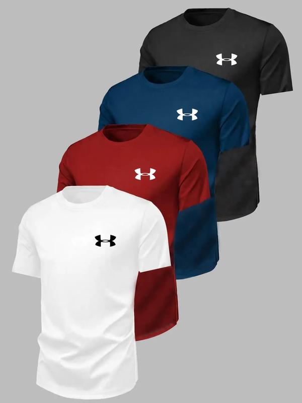Camiseta para hombre Under Armour HeatGear Tech Twist (Paquete de 4)