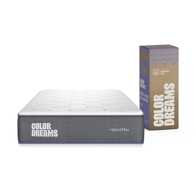 Colchón Color Dreams Max Hybrid | 25 cm | Híbrido | Firmeza Media | en Caja