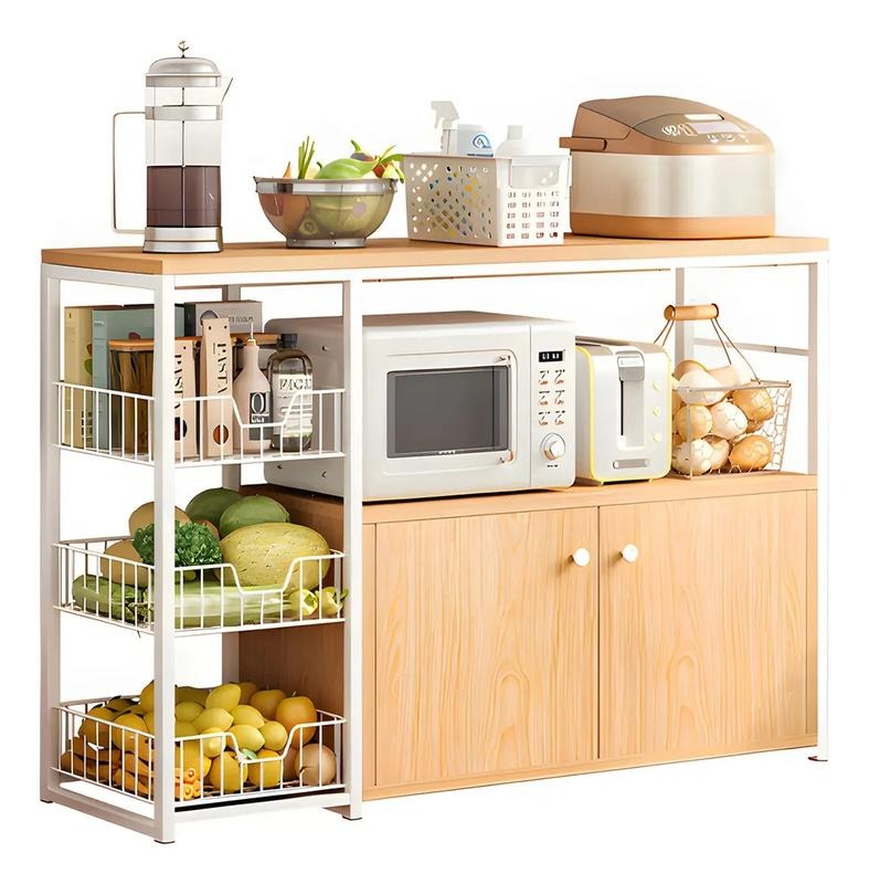 Mueble Organizador Cocina Estante Microondas Despensa Horno