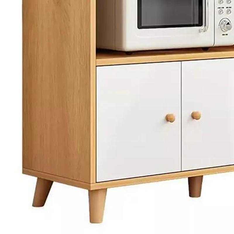Armario de Cocina, Alta Calidad Gabinete de Almacenamiento para Cocina con Cajones y 3 Puertas, Mueble Aparador para Sala de Estar, Comedor, Oficina